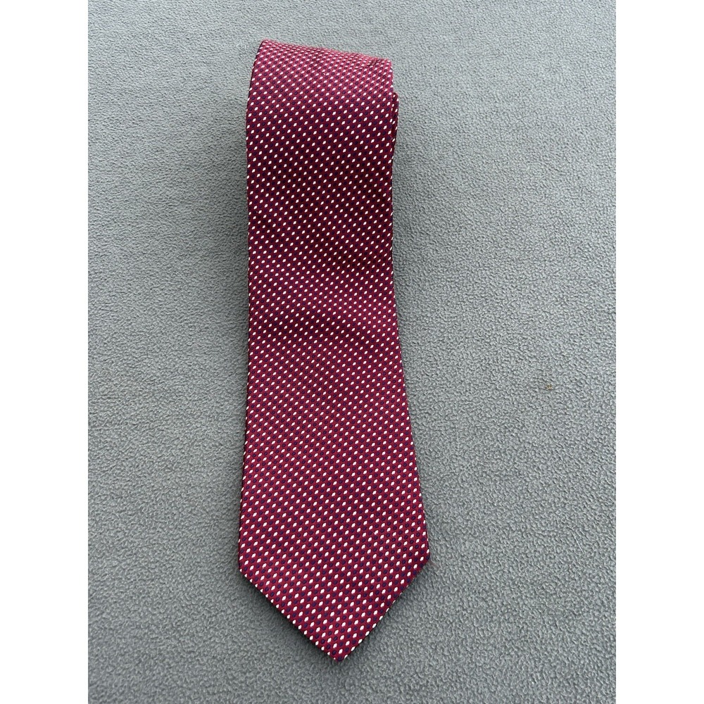 TOMMY HILFIGER [GEOMETRIC/MULTICOLOR] men's tie 100%‎ Silk Made in USA